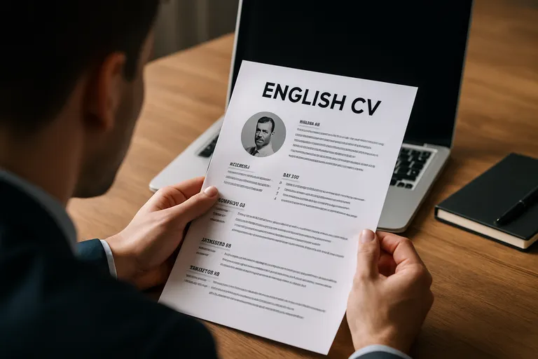 CV in het engels: wanneer en waarom