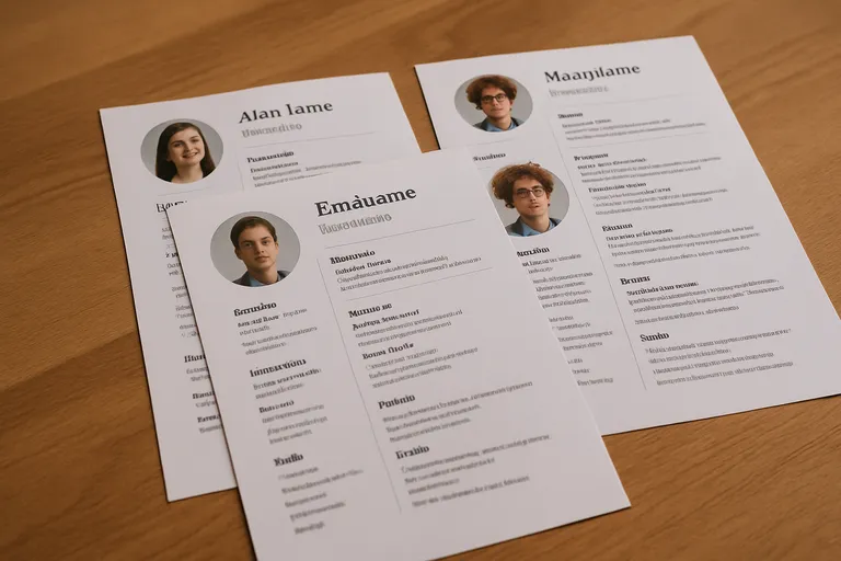 CV voorbeelden per situatie