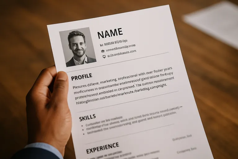 Inhoud en opbouw van je persoonlijk profiel