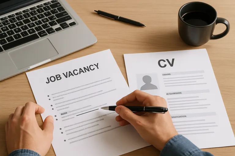 Je CV afstemmen op de vacature