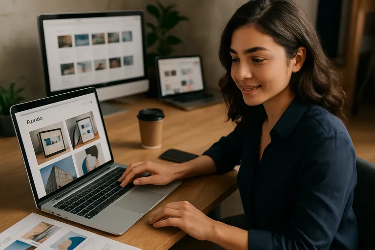 Laat je werk spreken met een online portfolio dat klanten meteen overtuigt