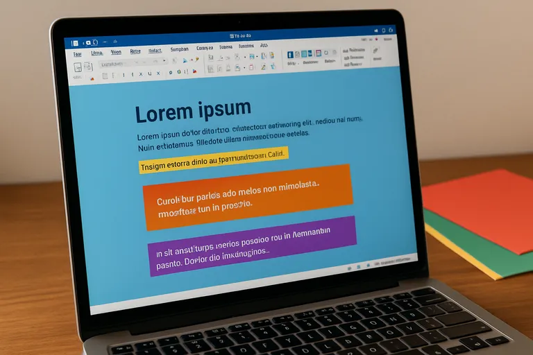 Laat je Word-document stralen met een doordachte achtergrondkleur