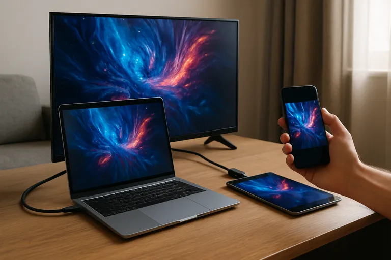 Moeiteloos verbinden met elk scherm: van kabel tot cast zonder gedoe