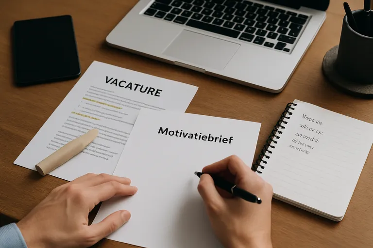 Motivatiebrief schrijven en maken gratis: stappen en tools