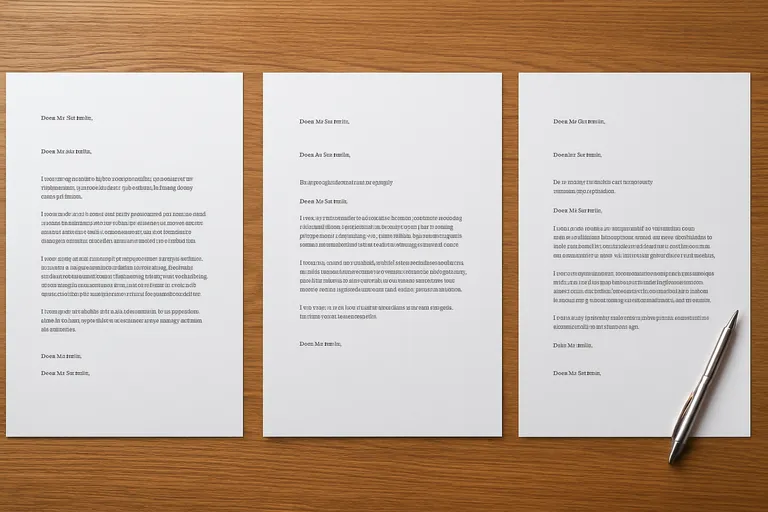 Motivatiebrief voorbeelden per situatie