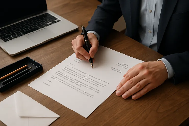 Opzet en opmaak van een nette zakelijke brief