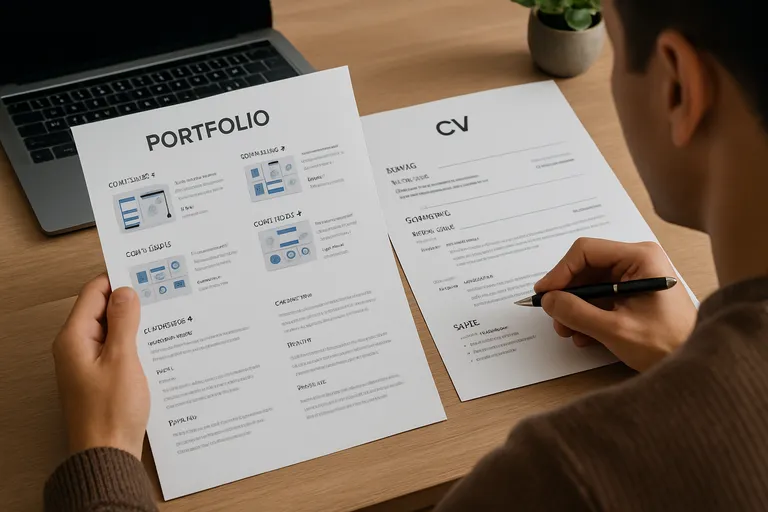 Solliciteren en opvallen met je portfolio en CV