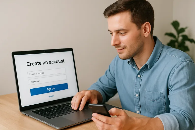 Stappenplan: in 5 minuten een account aanmaken