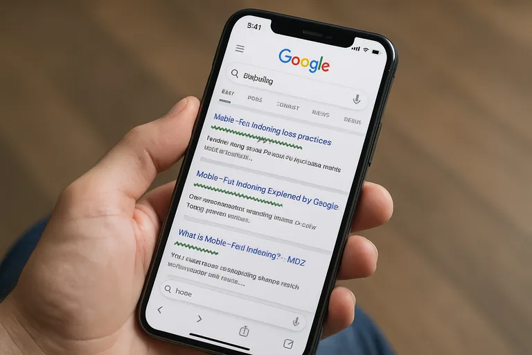 Vindbaarheid: mobile-first indexing