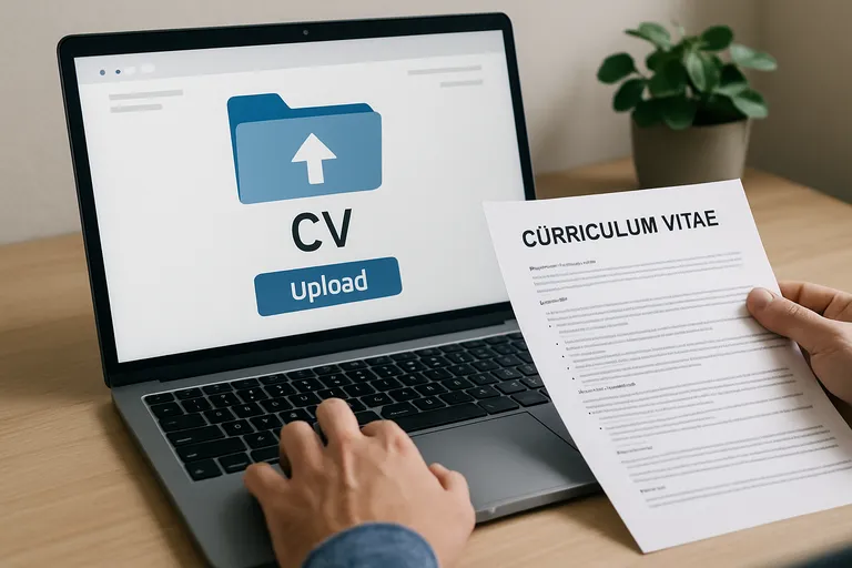Waar kun je je CV uploaden