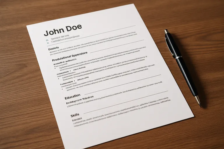 Wat is een modern CV