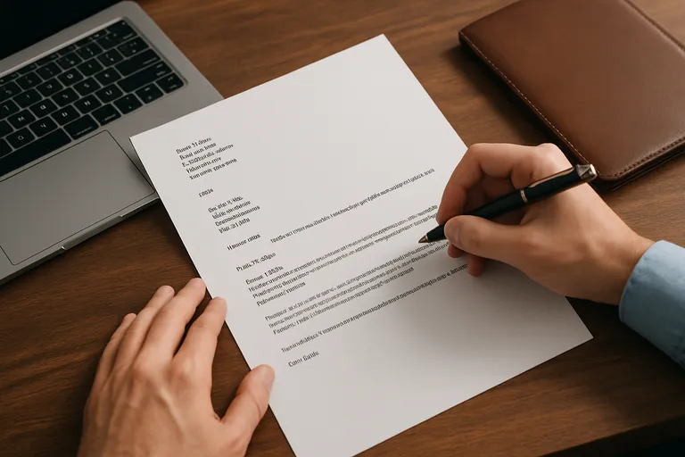 Wat is een voorbeeld sollicitatiebrief en wanneer gebruik je het