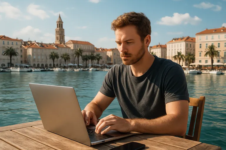 Wat is online werken vanuit het buitenland