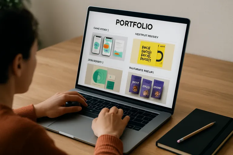 Zo val je op met je portfolio en sollicitatie